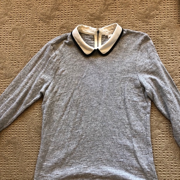 J.Crew Peter Pan collar sweater - Picture 1 of 2